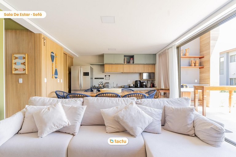 Casa Exclusiva no Azure Flecheiras com Vista para o Mar