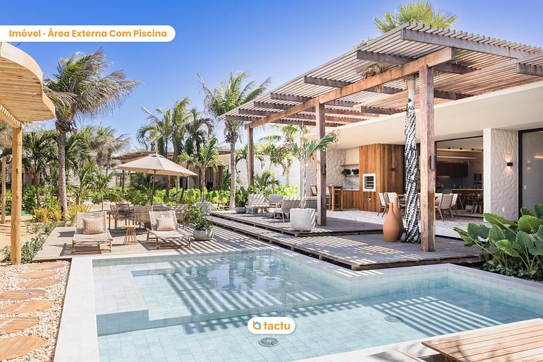 Casa Origem Fortim with pool and services included