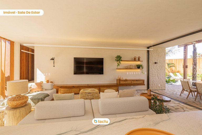 Casa Origem Fortim avec piscine et service inclus