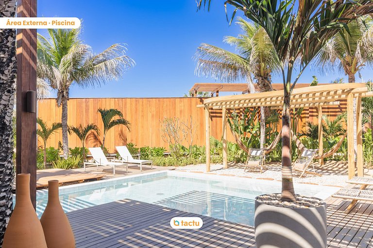 Casa Origem Fortim with pool and services included