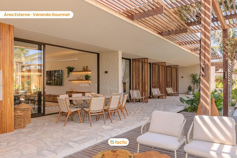 Casa Origem Fortim com piscina e serviço inclusos