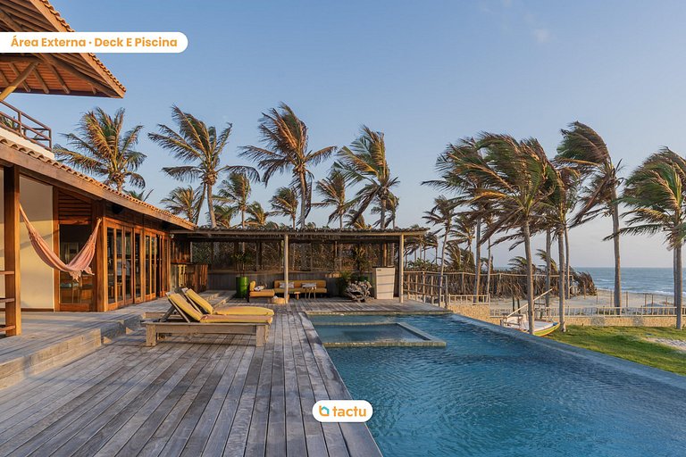 Mansão, paraíso a beira mar por Tactu Homes