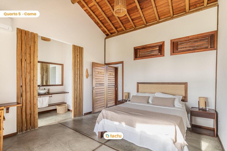 Mansão, paraíso a beira mar por Tactu Homes