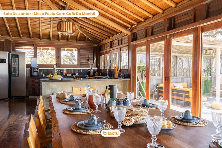 Villa, paradis en bord de mer Tactu