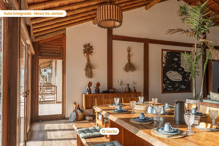 Villa, paradis en bord de mer Tactu