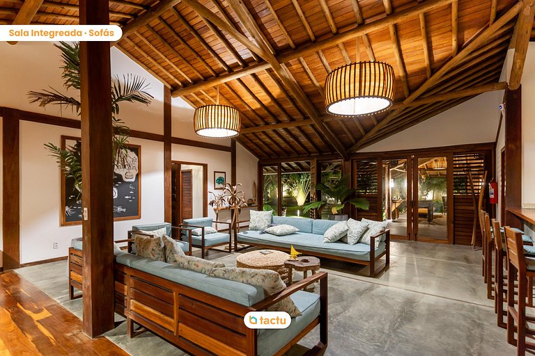 Vila Cabrinha, paraíso a beira mar por Tactu Homes