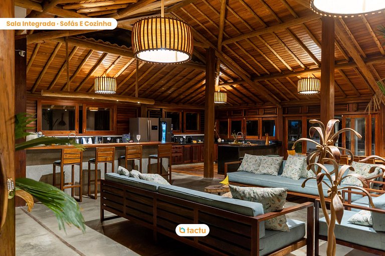 Villa, paradis en bord de mer Tactu