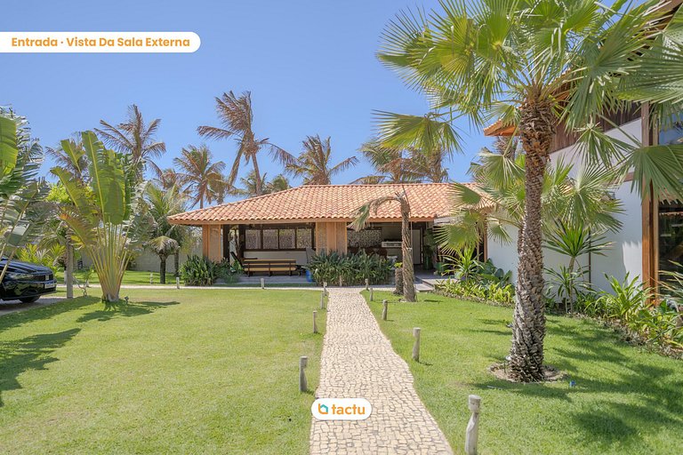 Mansão, paraíso a beira mar por Tactu Homes