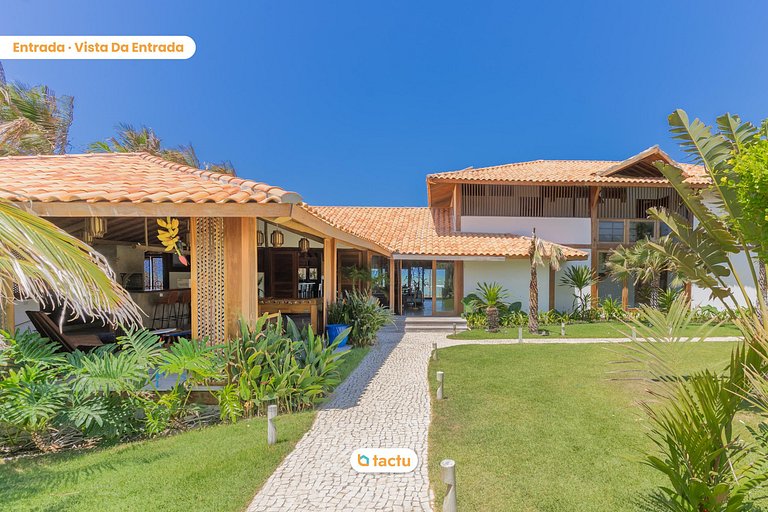 Mansão, paraíso a beira mar por Tactu Homes