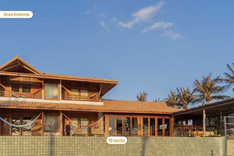 Mansão, paraíso a beira mar por Tactu Homes