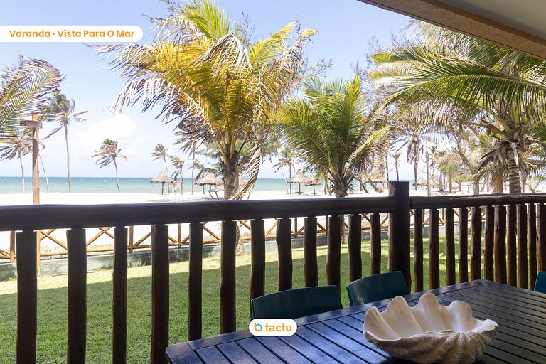 Ground Floor Bungalow 70 m², Oceanfront at VG Sun Cumbuco