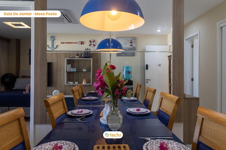 Ground Floor Bungalow 70 m², Oceanfront at VG Sun Cumbuco