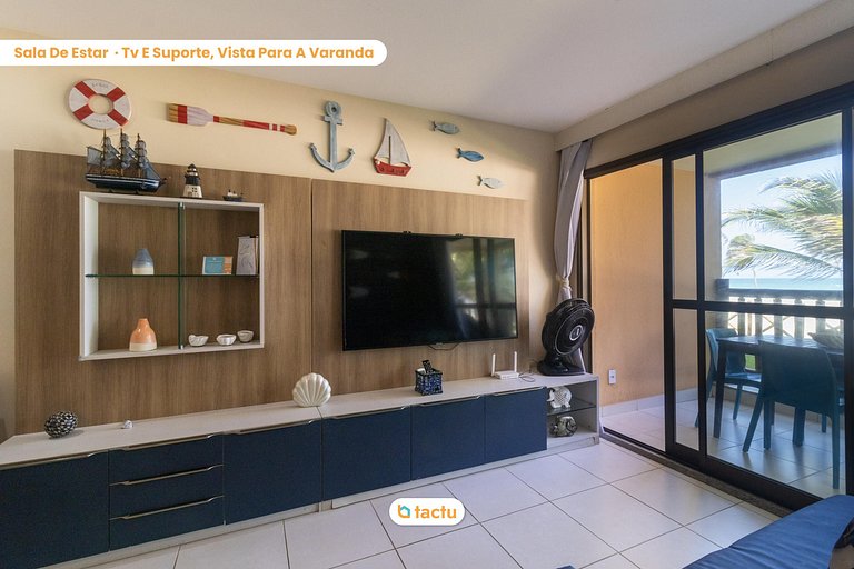 Bangalô TÉRREO 70 m2 FRENTE MAR no VG Sun Cumbuco por Tactu