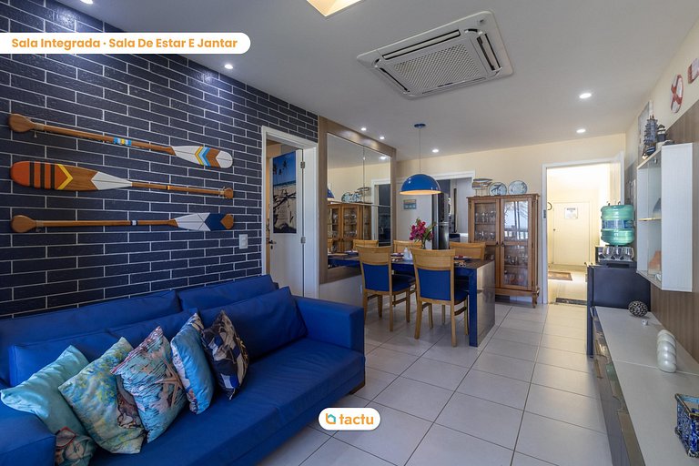 Ground Floor Bungalow 70 m², Oceanfront at VG Sun Cumbuco