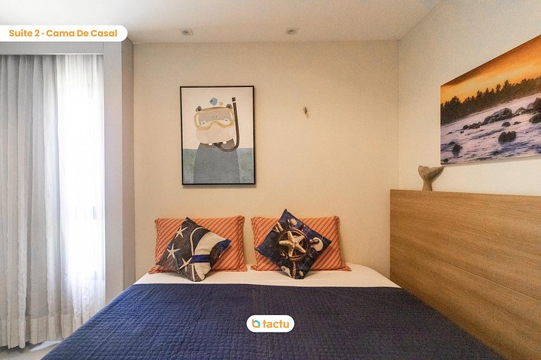 Ground Floor Bungalow 70 m², Oceanfront at VG Sun Cumbuco