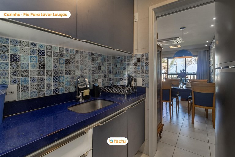 Ground Floor Bungalow 70 m², Oceanfront at VG Sun Cumbuco