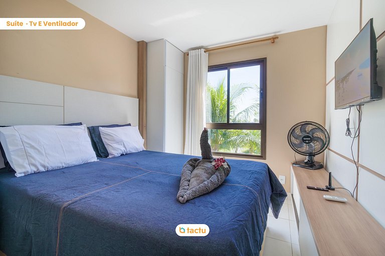 Fully Equipped Studio at VG Sun Cumbuco by Tactu