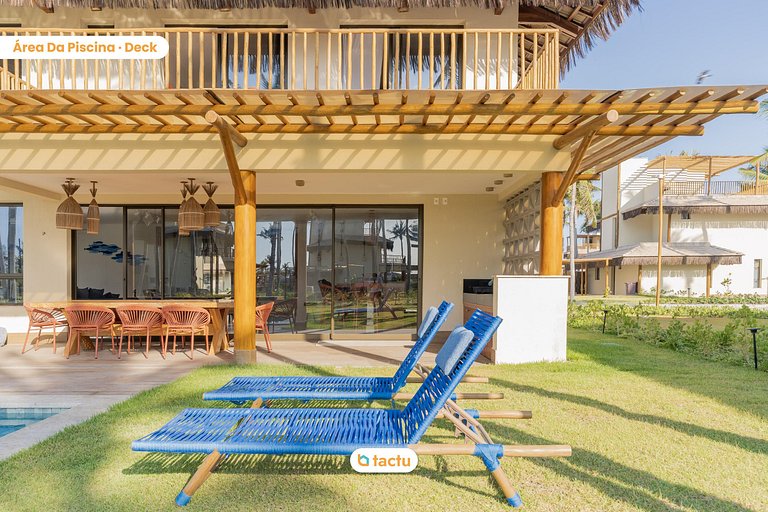 Maison avec piscine au Eco Village Fortim