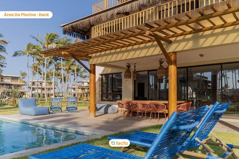 Casa con piscina y confort en Eco Village Fortim