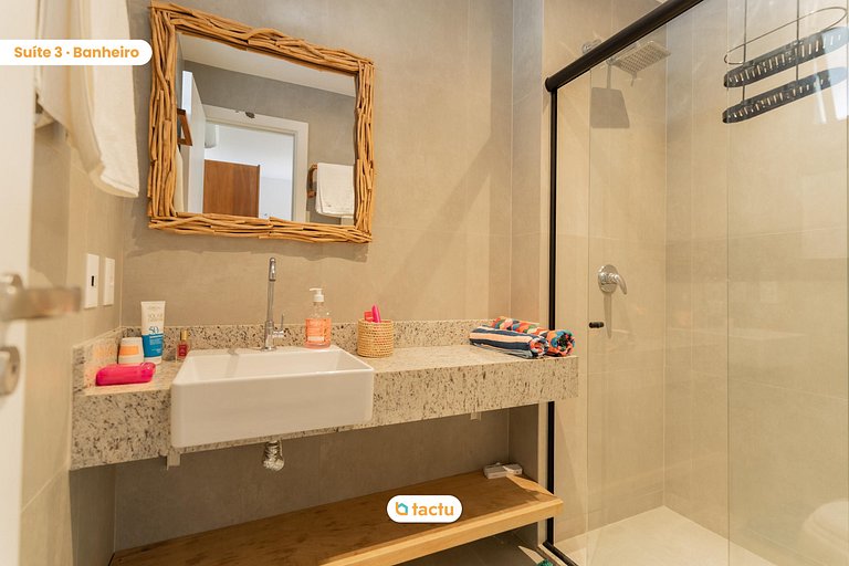 Casa con piscina y confort en Eco Village Fortim