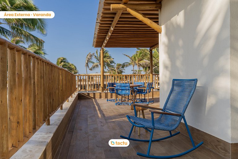 Casa con piscina y confort en Eco Village Fortim