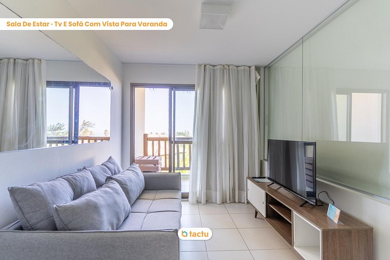 Ocean-View Apartment at VG Cumbuco by Tactu