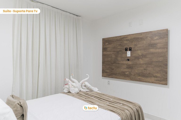 Ocean-View Apartment at VG Cumbuco by Tactu