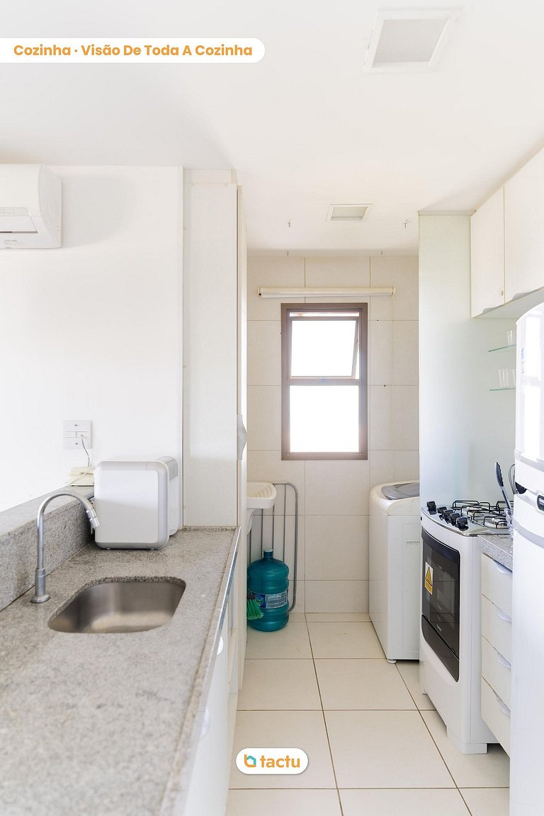 Ocean-View Apartment at VG Cumbuco by Tactu