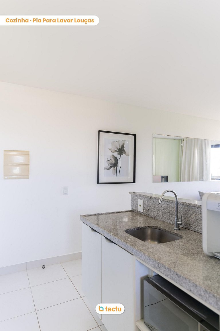 Ocean-View Apartment at VG Cumbuco by Tactu