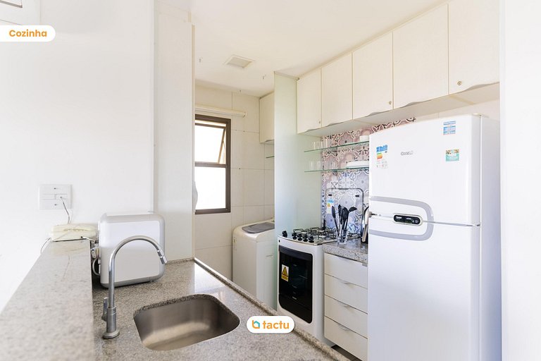 Ocean-View Apartment at VG Cumbuco by Tactu