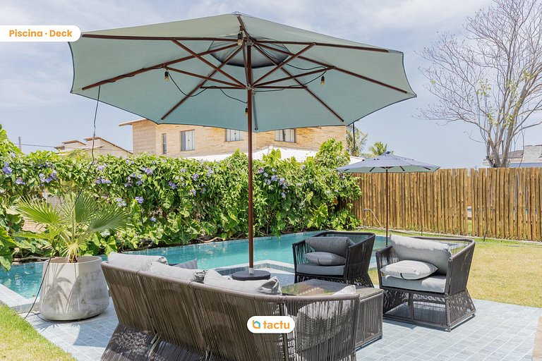 House with private pool at SummerVille Cumbuco