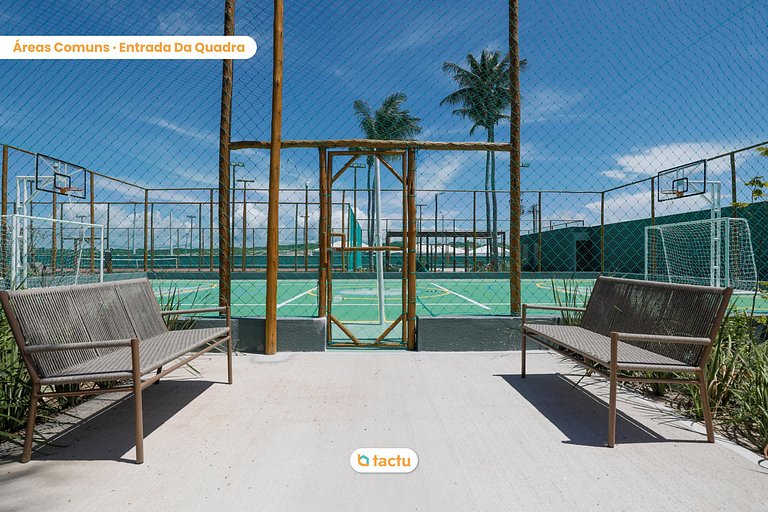 Casa con piscina y confort en Eco Village Fortim