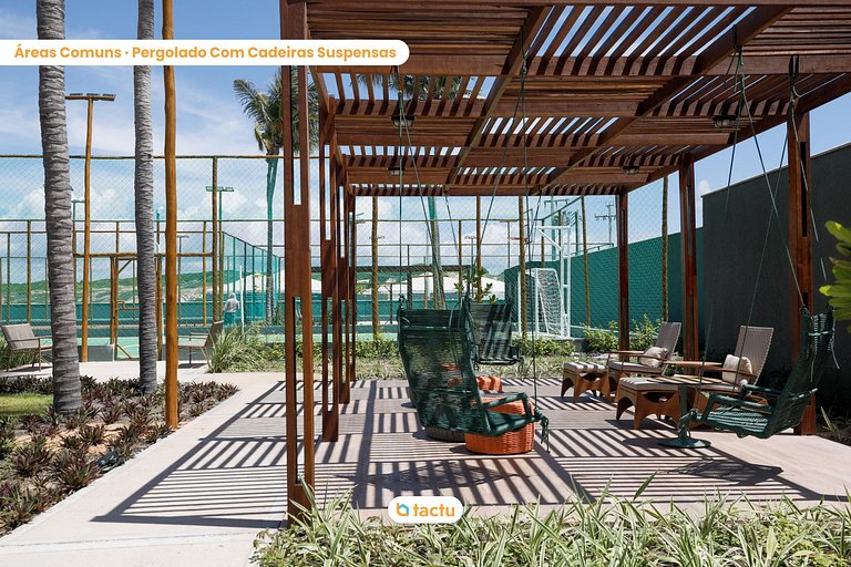 Casa con piscina y confort en Eco Village Fortim