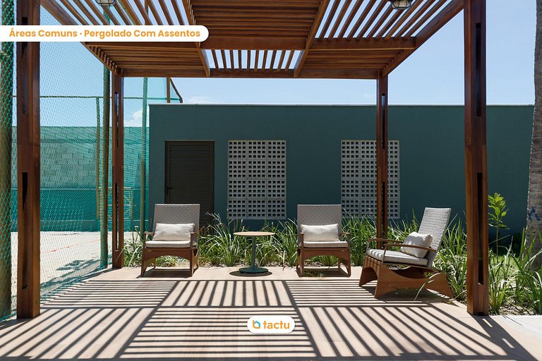 House with pool and comfort at Eco Village Fortim