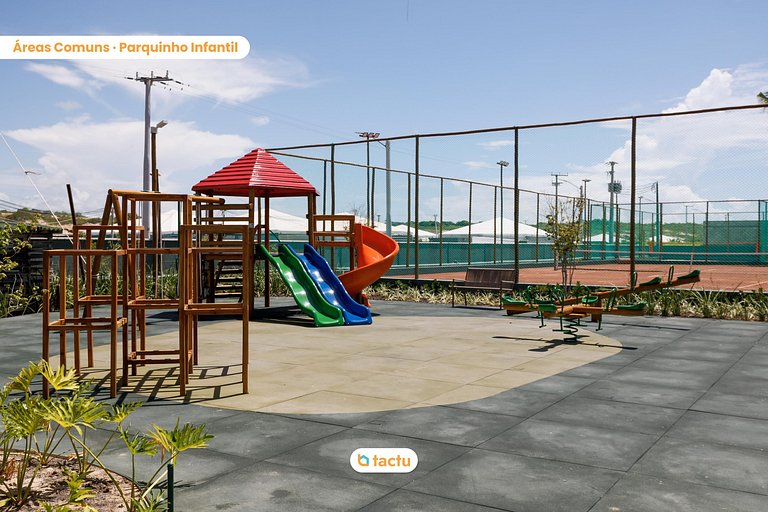 Casa con piscina y confort en Eco Village Fortim