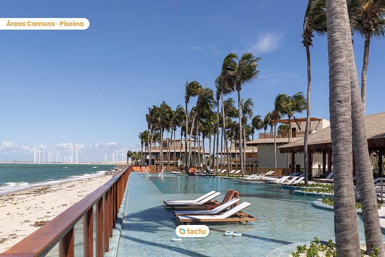 Casa con piscina y confort en Eco Village Fortim