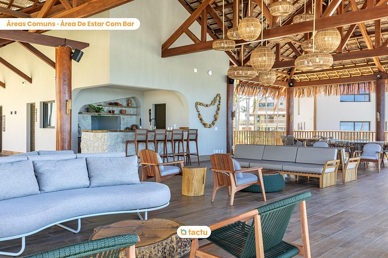 Casa con piscina y confort en Eco Village Fortim