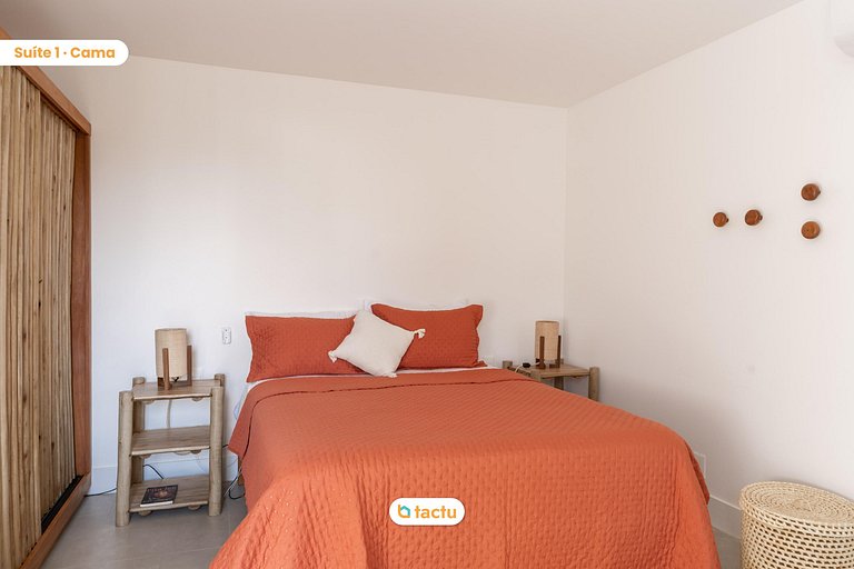 Casa con piscina y confort en Eco Village Fortim