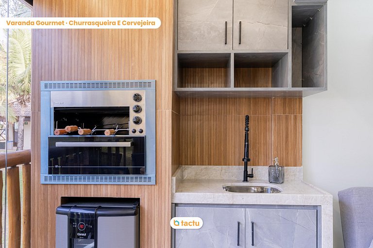 Apartamento luxuoso vista mar VG Sun Cumbuco