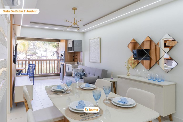 Apartamento luxuoso vista mar VG Sun Cumbuco