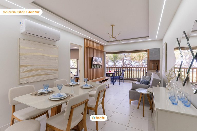 Apartamento luxuoso vista mar VG Sun Cumbuco