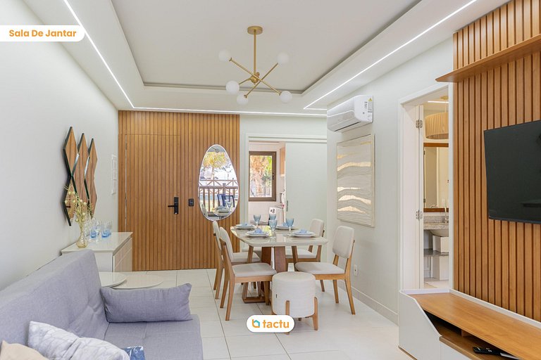 Apartamento luxuoso vista mar VG Sun Cumbuco