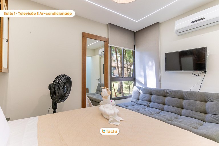 Apartamento luxuoso vista mar VG Sun Cumbuco