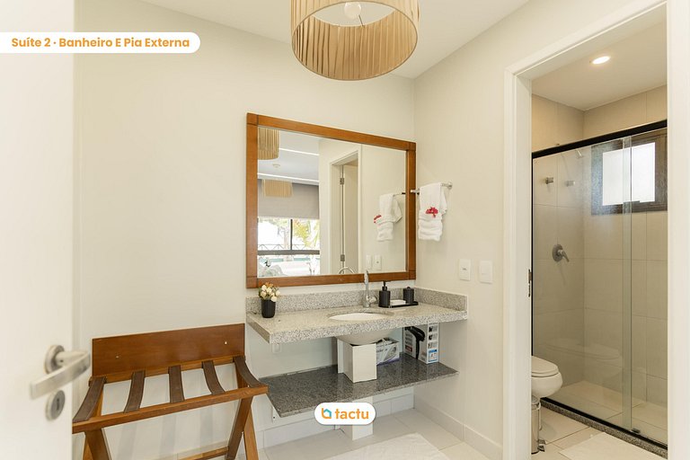 Apartamento luxuoso vista mar VG Sun Cumbuco