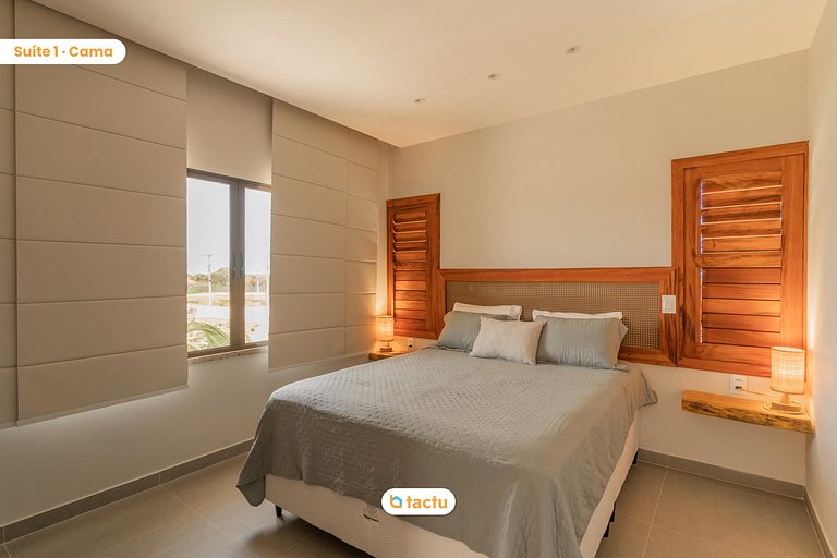 Modernidad y confort en el Condominio Praia Canoé