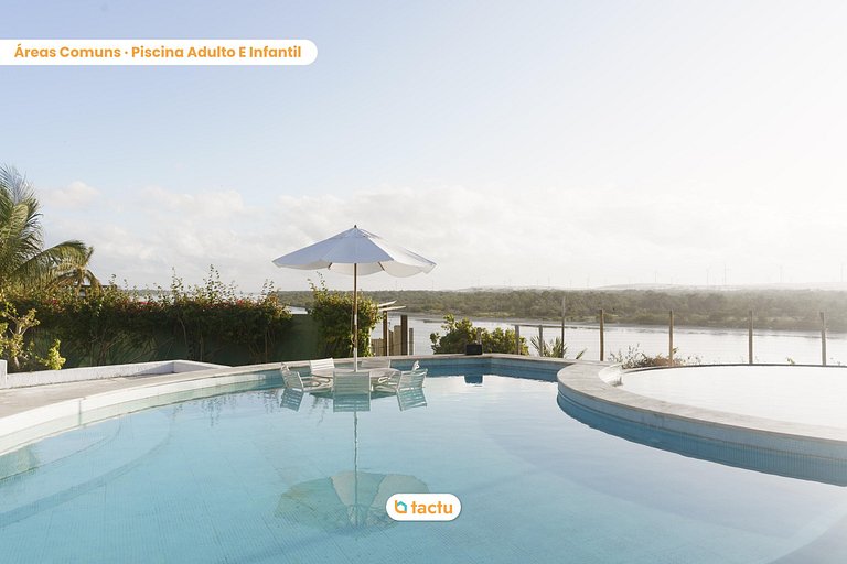 Casa Paradise, luxo à beira do rio em Fortim