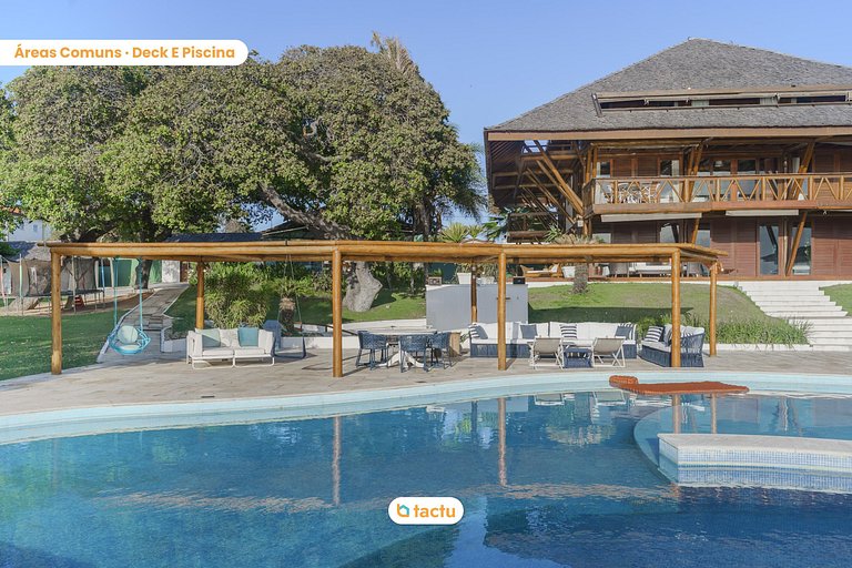 Casa Paradise, luxo à beira do rio em Fortim