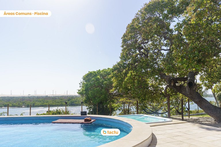 Casa Paradise, luxe au bord du fleuve à Fortim