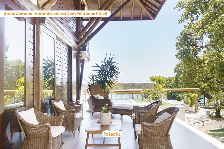 Casa Paradise, luxury by the river in Fortim