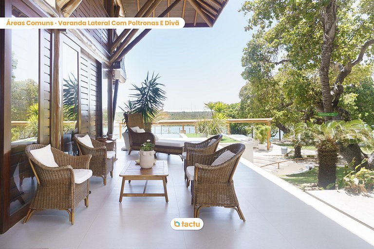 Casa Paradise, luxo à beira do rio em Fortim